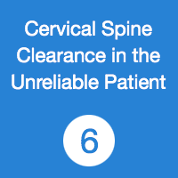 TR06 C spine cleance unreliable